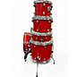 Used SPL 5 Piece Unity 2 Red Sparkle Drum Kit