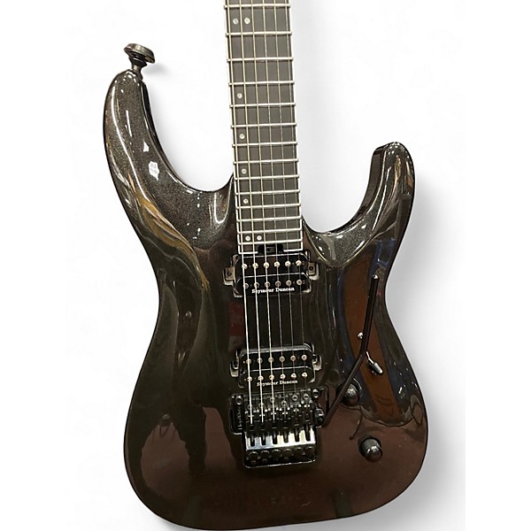Used Jackson pro plus dinky dka Metallic Black Solid Body Electric Guitar