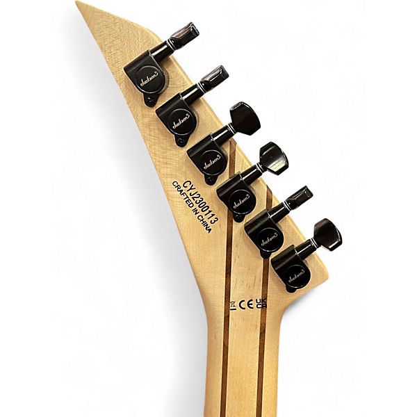 Used Jackson pro plus dinky dka Metallic Black Solid Body Electric Guitar