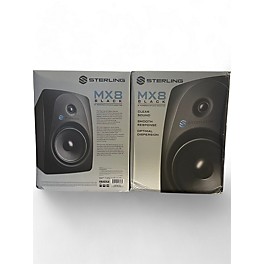 Used Sterling Audio MX8 Pair Powered Monitor