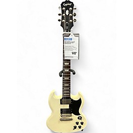 Used Epiphone SG custom Pearl White Solid Body Electric Guitar