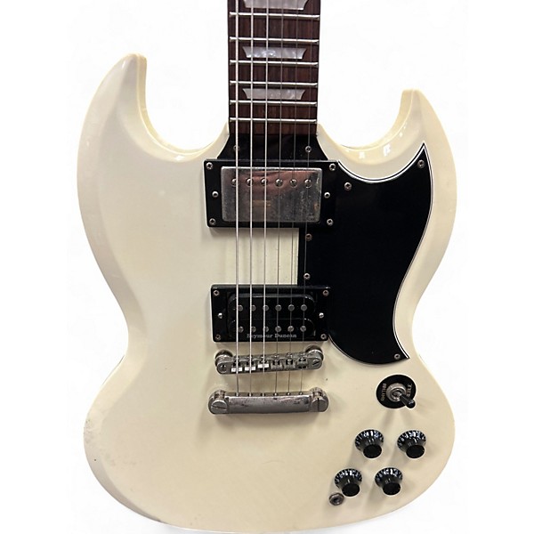 Used Epiphone SG custom Pearl White Solid Body Electric Guitar