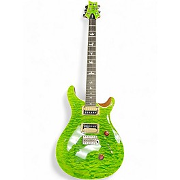 Used PRS  SE Custom 24 Eriza Verde Green Solid Body Electric Guitar