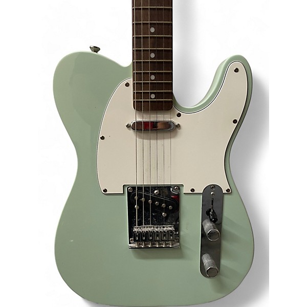 Used Squier Affinity Telecaster Seafoam Green Solid Body Electric Guitar