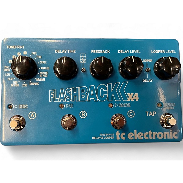 Used TC Electronic Flashback X4 Delay And Looper Effect Pedal