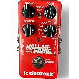 Used TC Electronic Hall Of Fame Reverb Effect Pedal