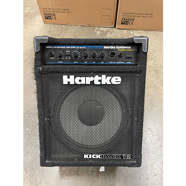 Used Hartke KICKBACK 12 Bass Combo Amp