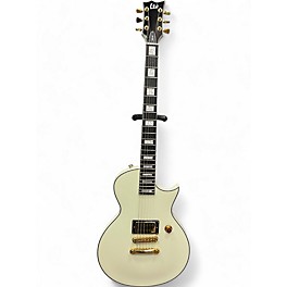 Used ESP ltd nw 44 White Solid Body Electric Guitar