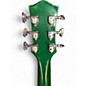 Used Custom Build Midsize I-35 Forest Green Hollow Body Electric Guitar