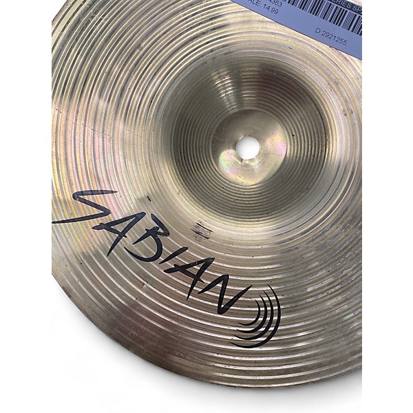 Used SABIAN 10in SBR Bright Splash Cymbal