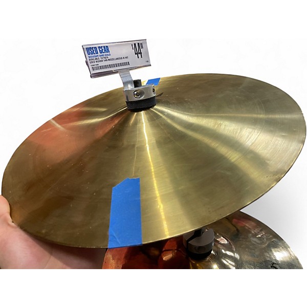 Used Wuhan 14in Miscellaneous Hi Hat Pair Cymbal