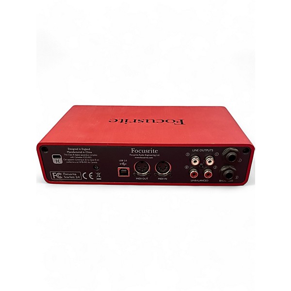 Used Focusrite Scarlett 2i4 Gen 2 Audio Interface