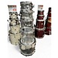 Used Pearl 5 Piece Crystal Beat Ultra Clear Drum Kit thumbnail