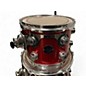 Used 2001 DW 4 Piece Collector's Series Red Sparkle Drum Kit