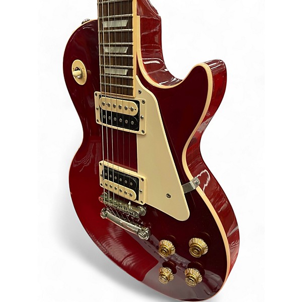 Used Gibson Les Paul Classic Candy Apple Red Solid Body Electric Guitar