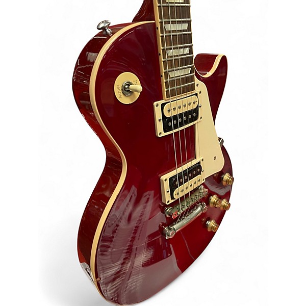Used Gibson Les Paul Classic Candy Apple Red Solid Body Electric Guitar