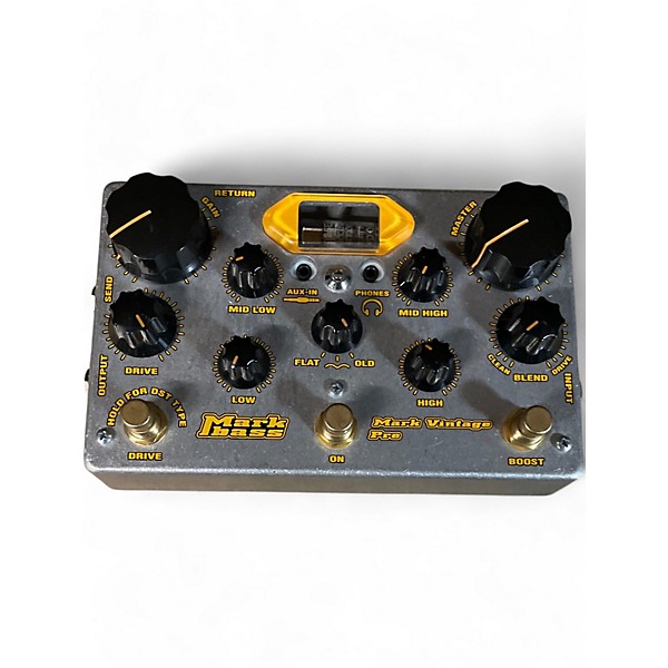 Used Markbass MARK VINTAGE PRE Bass Effect Pedal