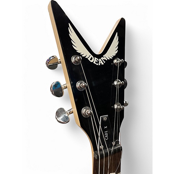 Used Dean CadiX Limited Edition Jesse James Black Solid Body Electric Guitar