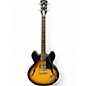 Used 2022 Gibson ES335 Vintage Sunburst Hollow Body Electric Guitar thumbnail
