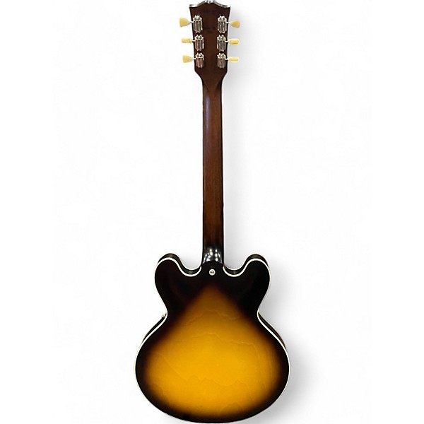 Used 2022 Gibson ES335 Vintage Sunburst Hollow Body Electric Guitar