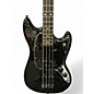 Used 2019 Fender FSR Blackout Mustang Bass Black Electric Bass Guitar