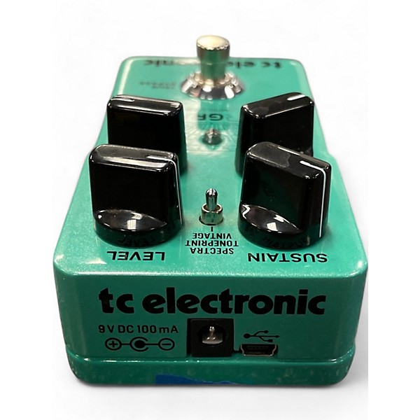 Used TC Electronic HyperGravity Compressor Effect Pedal