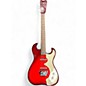 Used Silvertone 1449 REISSUE RED SPARKLE FADE Solid Body Electric Guitar thumbnail