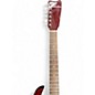 Used Silvertone 1449 REISSUE RED SPARKLE FADE Solid Body Electric Guitar