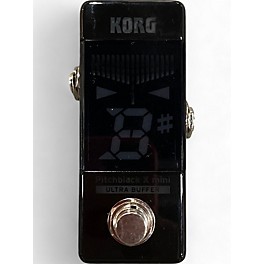 Used KORG PITCHBLACK MINI Tuner Pedal