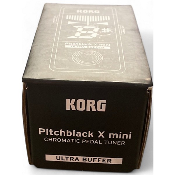 Used KORG PITCHBLACK MINI Tuner Pedal