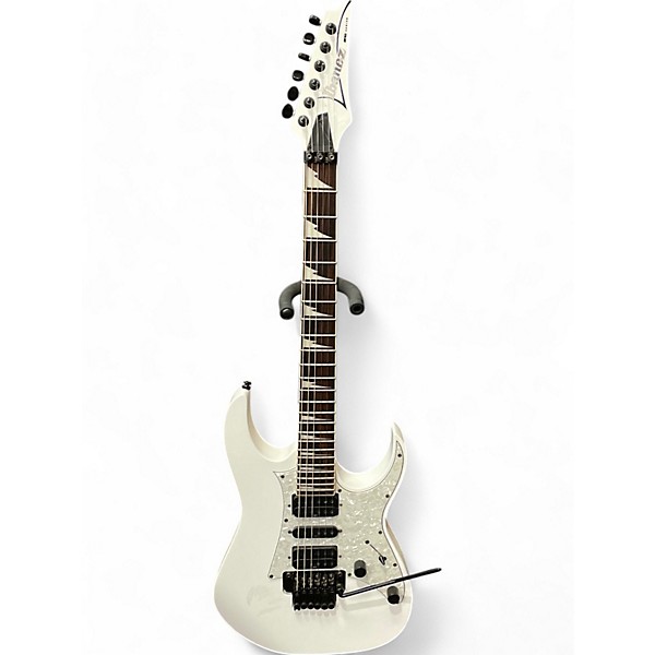 Used Ibanez RG450DXB Alpine White Solid Body Electric Guitar