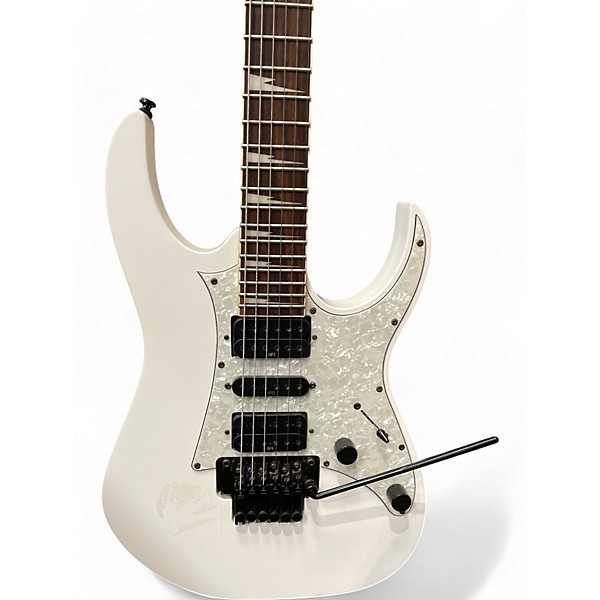 Used Ibanez RG450DXB Alpine White Solid Body Electric Guitar