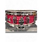 Used Rogers 14in Dyna-Sonic Pink Swirl Drum