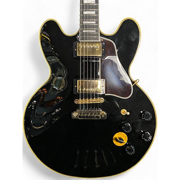 Used Epiphone BB King Lucille Black Hollow Body Electric Guitar