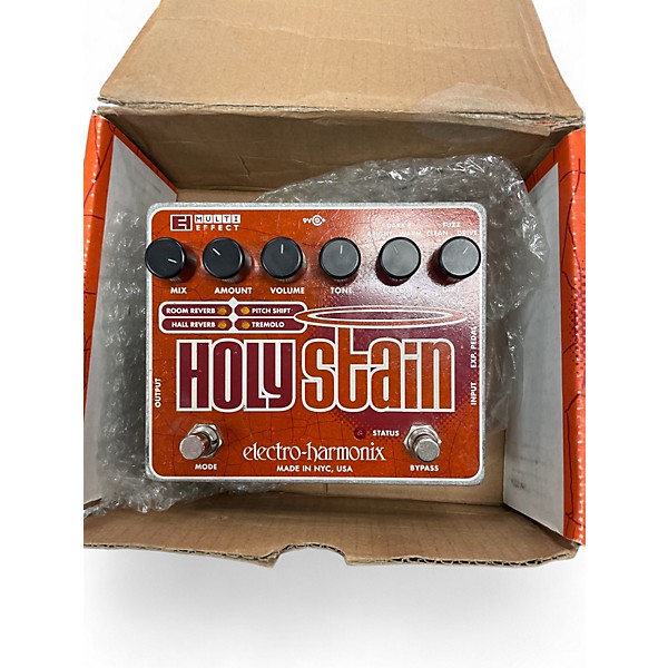 Used Electro-Harmonix Holy Stain Distortion Reverb Effect Processor