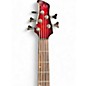 Used Yamaha TRBX605FM Crimson Red Burst Electric Bass Guitar