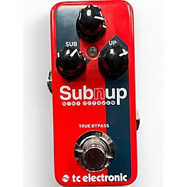 Used TC Electronic Sub N Up Mini Octaver Effect Pedal