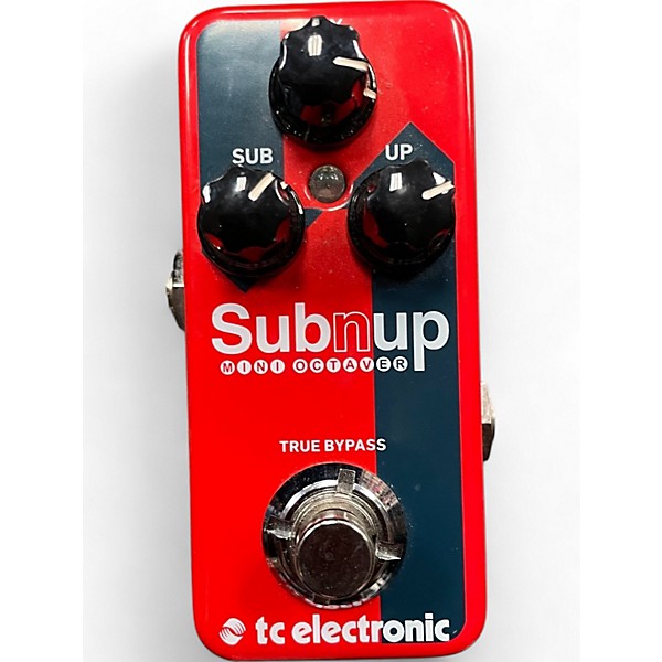 Used TC Electronic Sub N Up Mini Octaver Effect Pedal