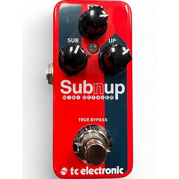 Used TC Electronic Sub N Up Mini Octaver Effect Pedal