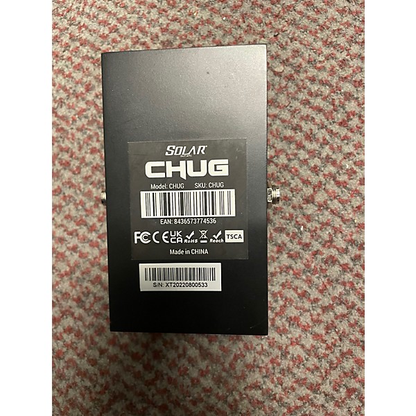 Used Solar Guitars Chug Effect Pedal