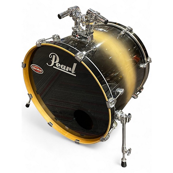 Used Pearl 5 Piece Export Trans Charcoal Drum Kit