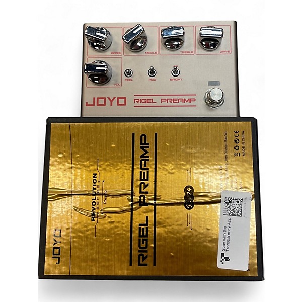 Used Joyo RIGEL PREAMP Effect Pedal