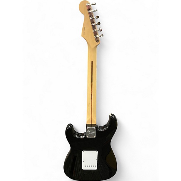 Used Fender Artist Series Eric Clapton "blackie" Stratocaster Black Solid Body Electric Guitar