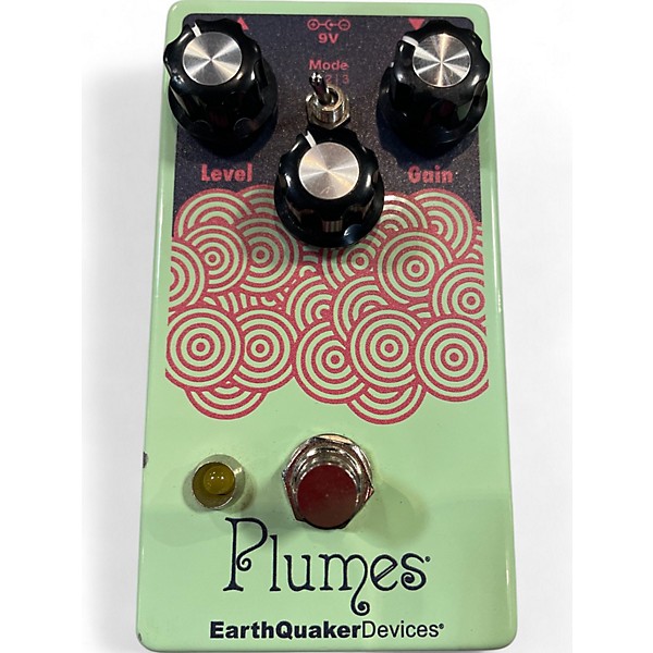 Used EarthQuaker Devices Plumes Small Signal Shredder Overdrive Effect Pedal