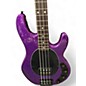 Used Sterling by Music Man Ray34 PURPLE METALLIC Electric Bass Guitar