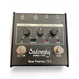 Used Sadowsky Guitars BASS PREAMP/D.I. Bass Effect Pedal