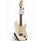 Used Fender Standard Stratocaster Olympic White Solid Body Electric Guitar thumbnail