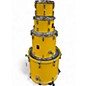 Used Sonor 4 Piece AQ1 (with bags) Yellow Drum Kit thumbnail