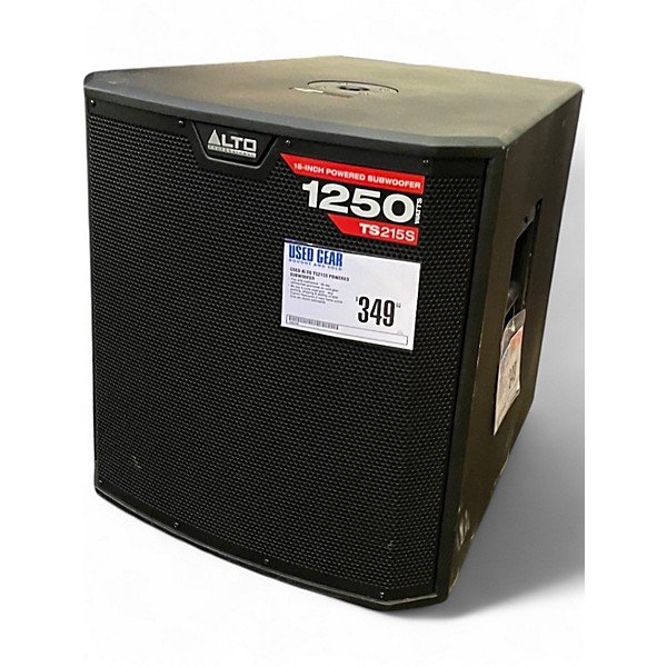 Used Alto TS215S Powered Subwoofer