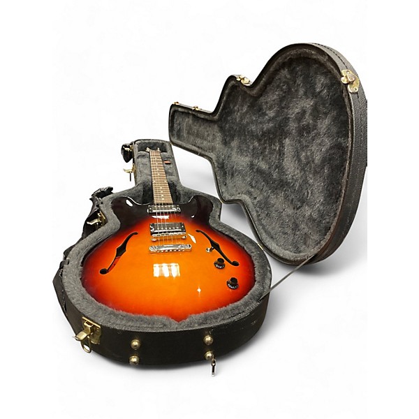 Used 2015 Gibson ES-355 Studio 2 Color Sunburst Hollow Body Electric Guitar